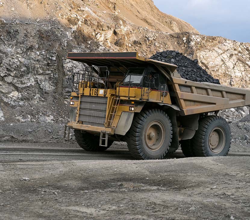 Mining haul truck